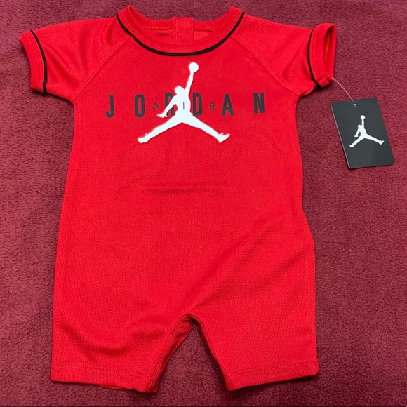 baby boy jordan romper